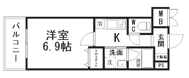Rita‐Ⅰ 間取り