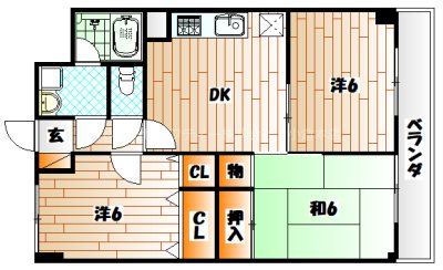 小文字幹線ビル  間取り