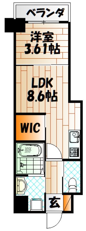 スマート大手町  間取り