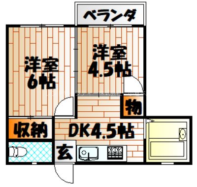 西小倉129 間取り