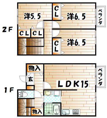 ユニフレックス門司 間取り