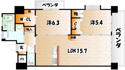 リブラ　ブライト  間取り