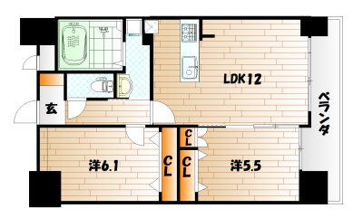 リブラ　ブライト  間取り