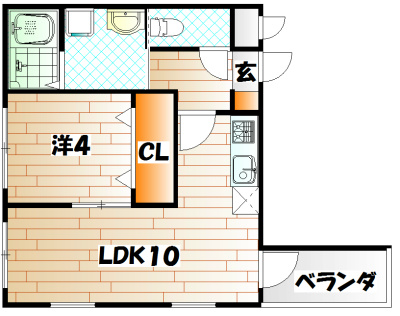 Regaro Place戸畑  間取り