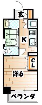 VERDE幸町 間取り