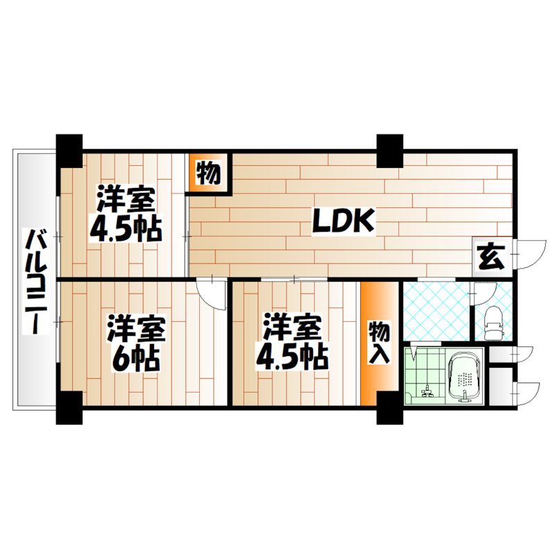 田町ビル  間取り