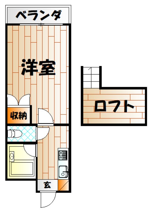 トーケン設計戸畑駅前Ⅰ 間取り
