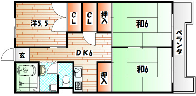 杏林ビル  間取り