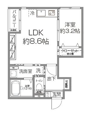 Lila城野 間取り