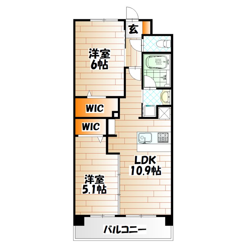 コンダクトレジデンスTOKURIKI    間取り