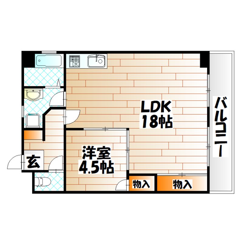 ファーストライフ大手町 間取り