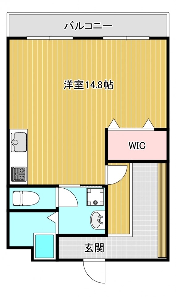 緑ヶ丘第四マンション 間取り
