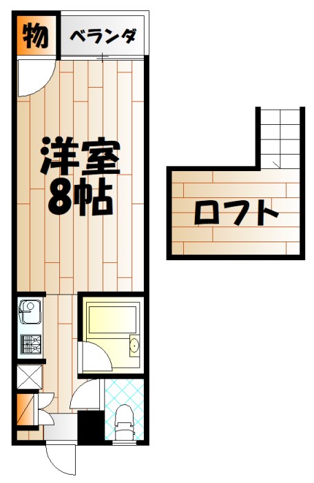 ニューメディアⅠ 間取り