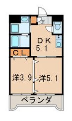 フィーナス熊本  間取り