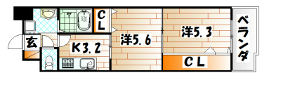 アルティザ小倉 間取り