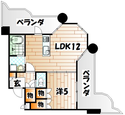 ロイヤルセンターBLD 間取り
