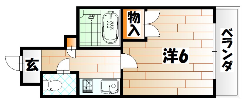 リファレンス小倉北 間取り