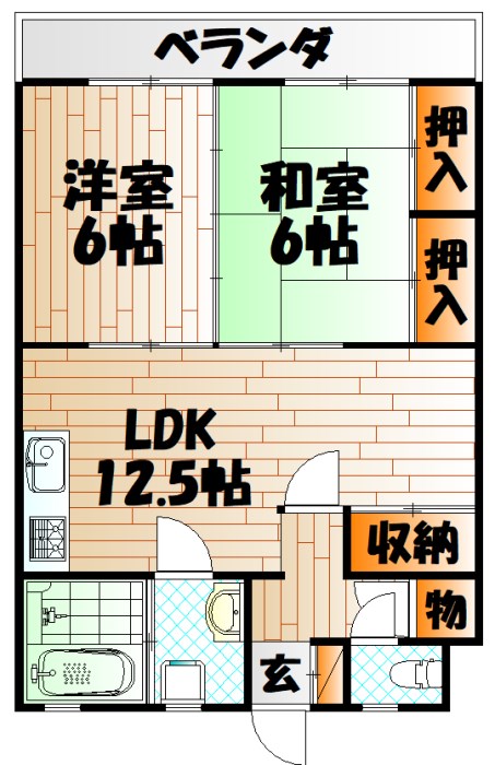 アルテハイム大手町  間取り