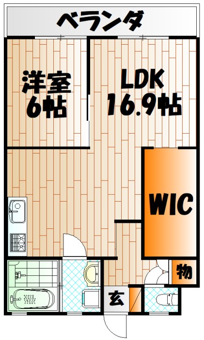 アルテハイム大手町  間取り