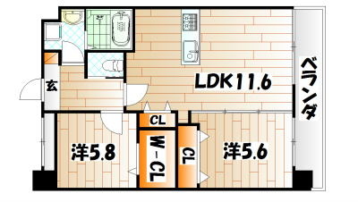 アルティザ小倉 間取り