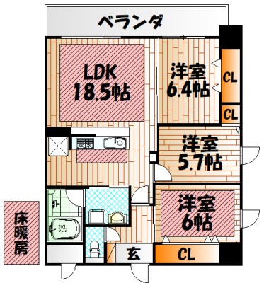 FAMILIE 間取り