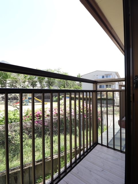 寿山公園邸 ベランダ