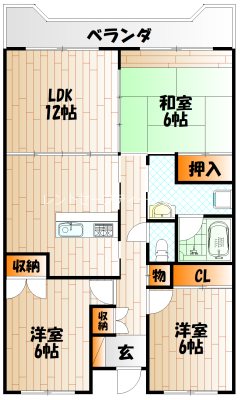 エクセレント中井 間取り