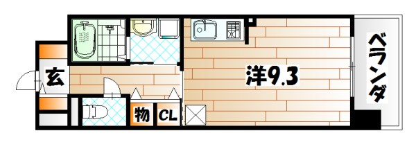 グランドール到津フォレスト 間取り