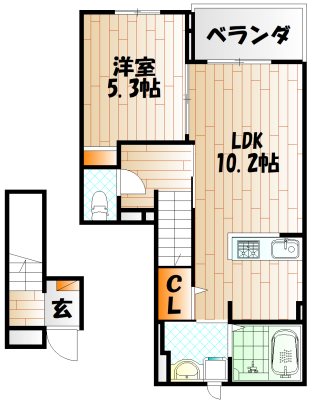 ルミナス  間取り