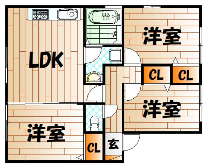 メゾン新町 間取り