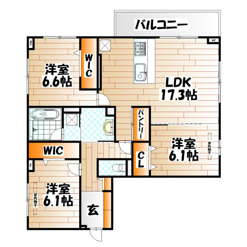 D-ROOM原町 間取り