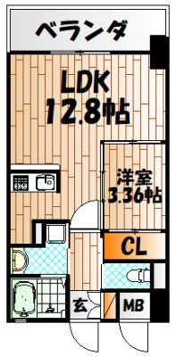 ＧＡＬＡ　ＰＬＡＴＩＮＵＭ　ＣＯＵＲＴ 間取り