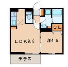 ソレイユ小倉東  間取り