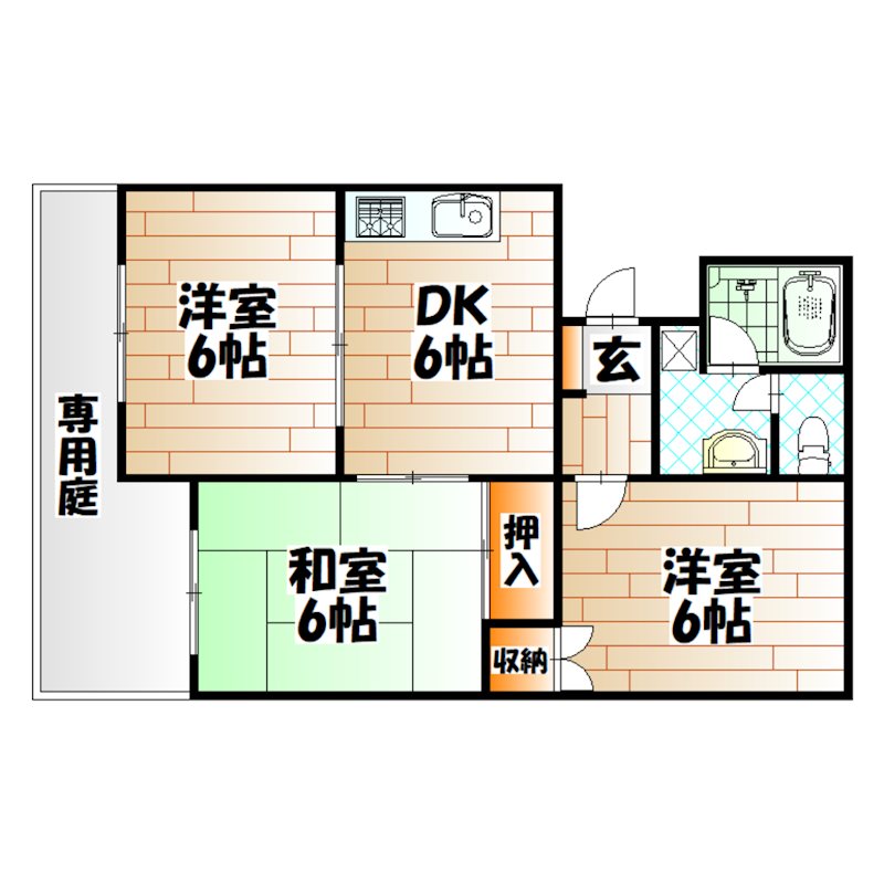 メゾン・ド・ルーブル 間取り