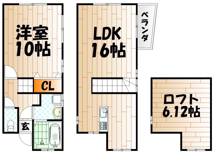 コムタウンハウス 間取り