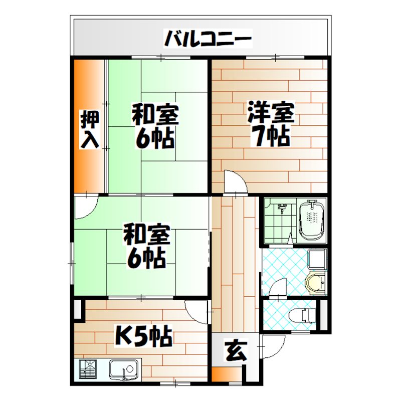日明コータース 間取り