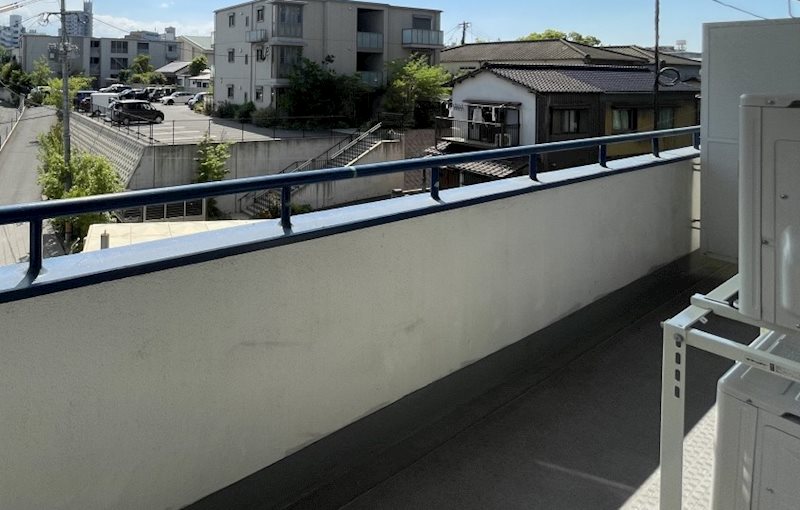 日明コータース ベランダ