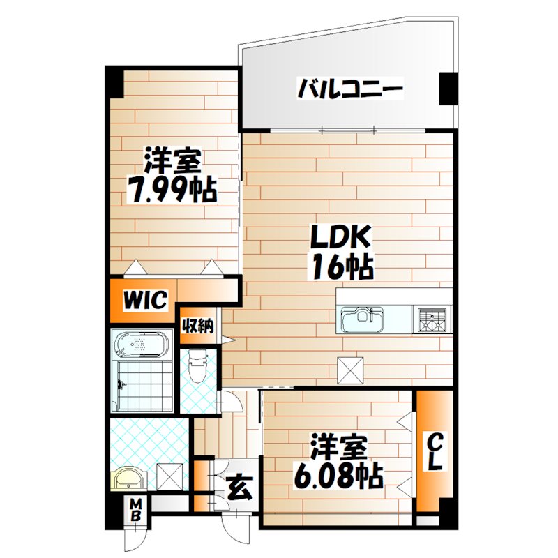 KSK青葉コアプレイス   間取り