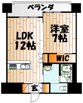 シャーメゾンステージ片野  間取り