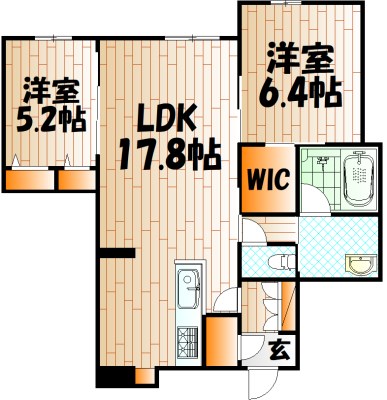 Heritage NAKAI Manoir 間取り