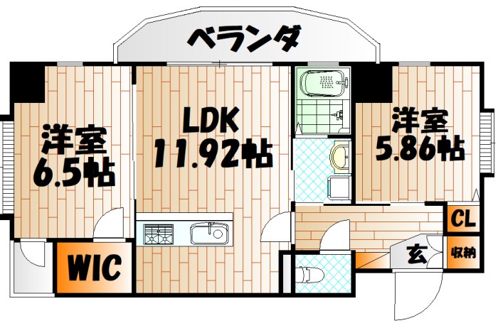 サンシャインⅡ 間取り