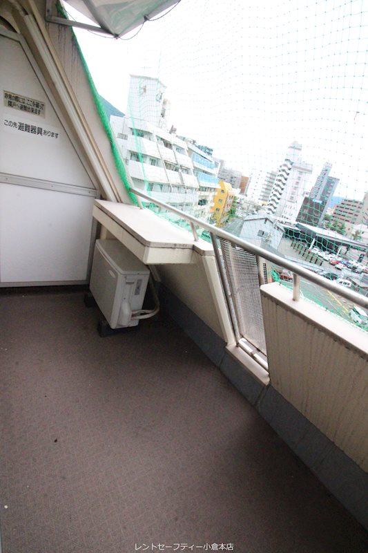 片野タカヤコーポレーション ベランダ