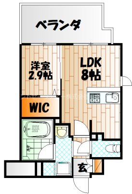 グランフォーレ小倉シティタワー  間取り