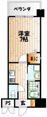 アクシオ北九州Ⅱ   間取り