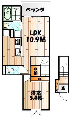エクスクルーシブⅠ   間取り