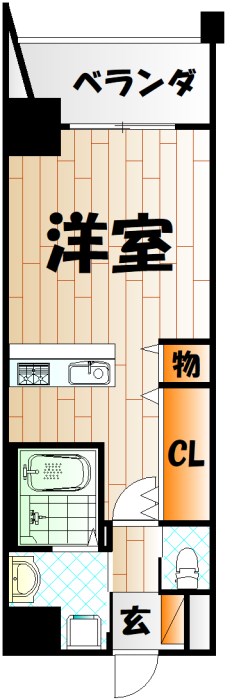 LEGEND鍛冶町 間取り