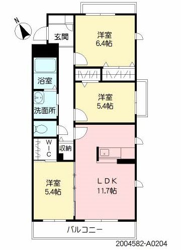 MAST中井 間取り