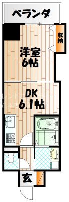 THE　SQUARE・Suite Residence 間取り