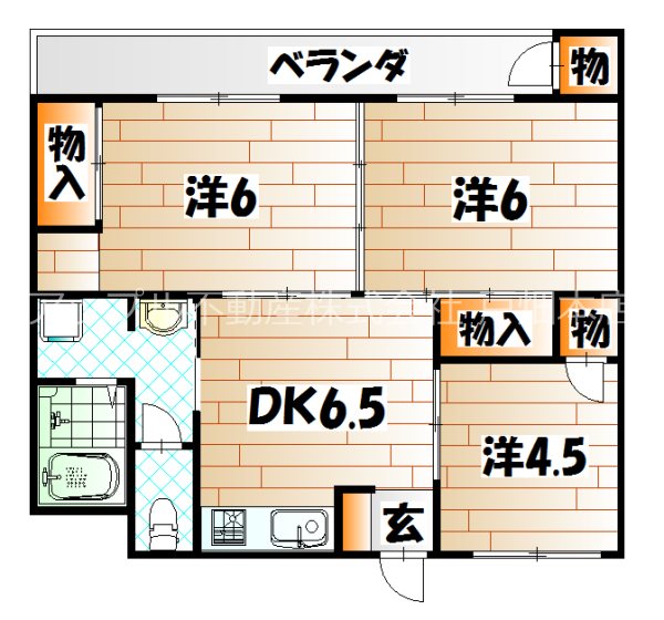 e-lux祇園原 間取り