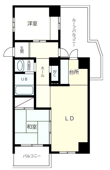 パレス小倉 間取り